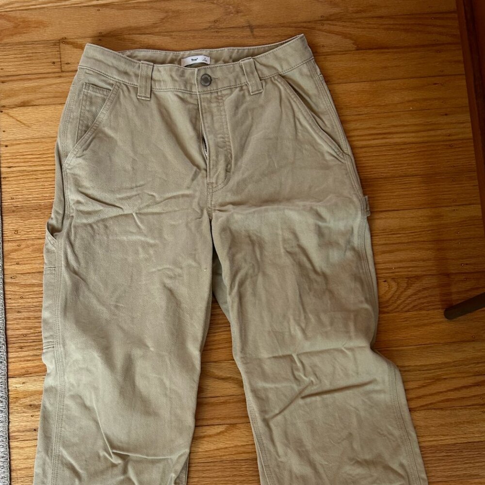 Aritizia Cargo Denim Pants
